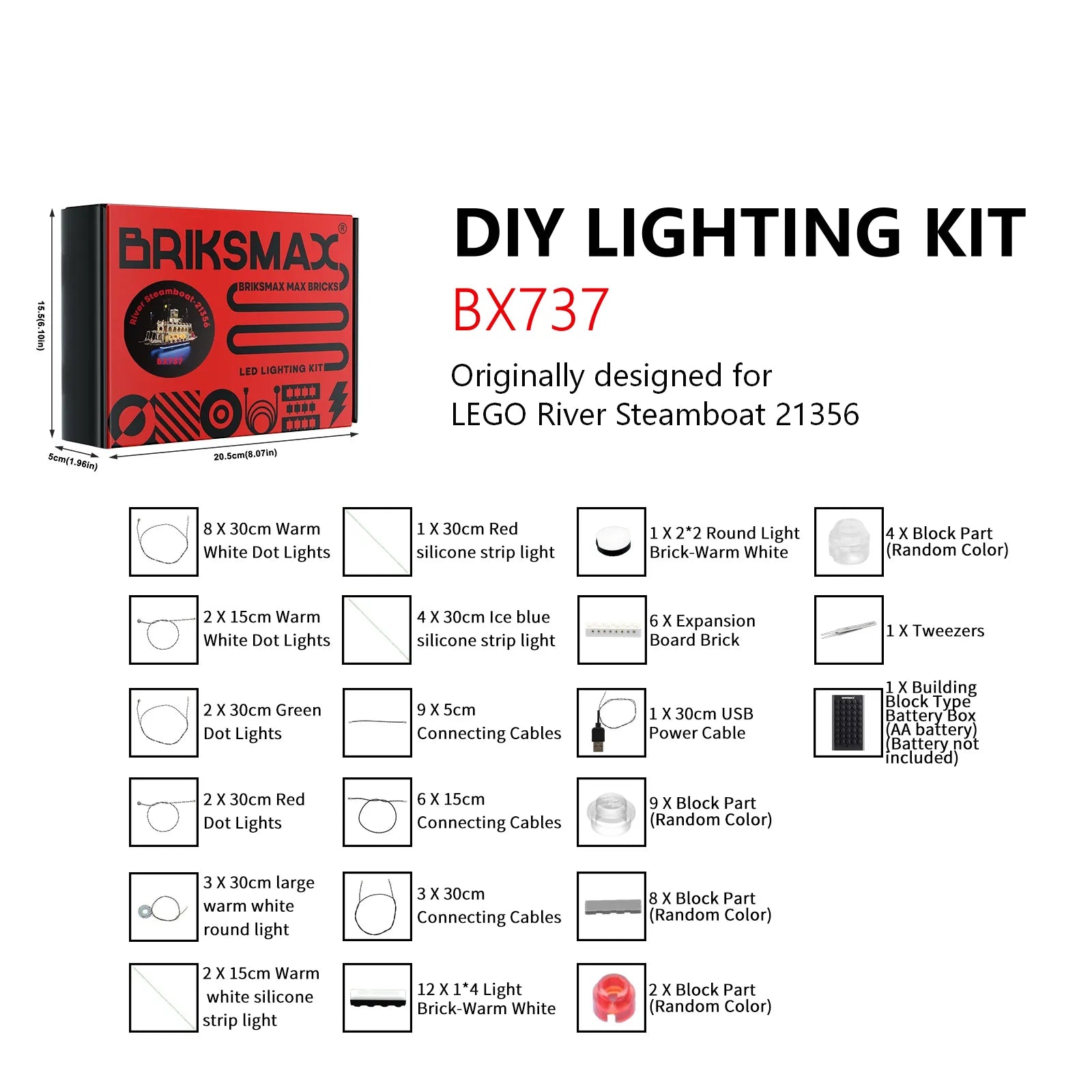 DIY Mega Pack – Lighting Kits for LEGO Builds
