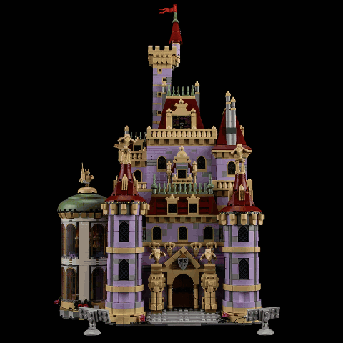 Light Kit for Beauty and the Beast Castle 43263 - Briksmax 2.0
