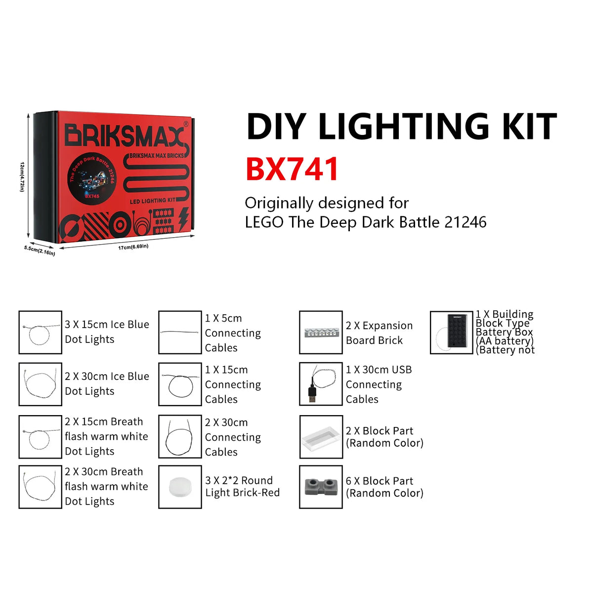 DIY Mini Pack – Lighting Kits for LEGO Builds