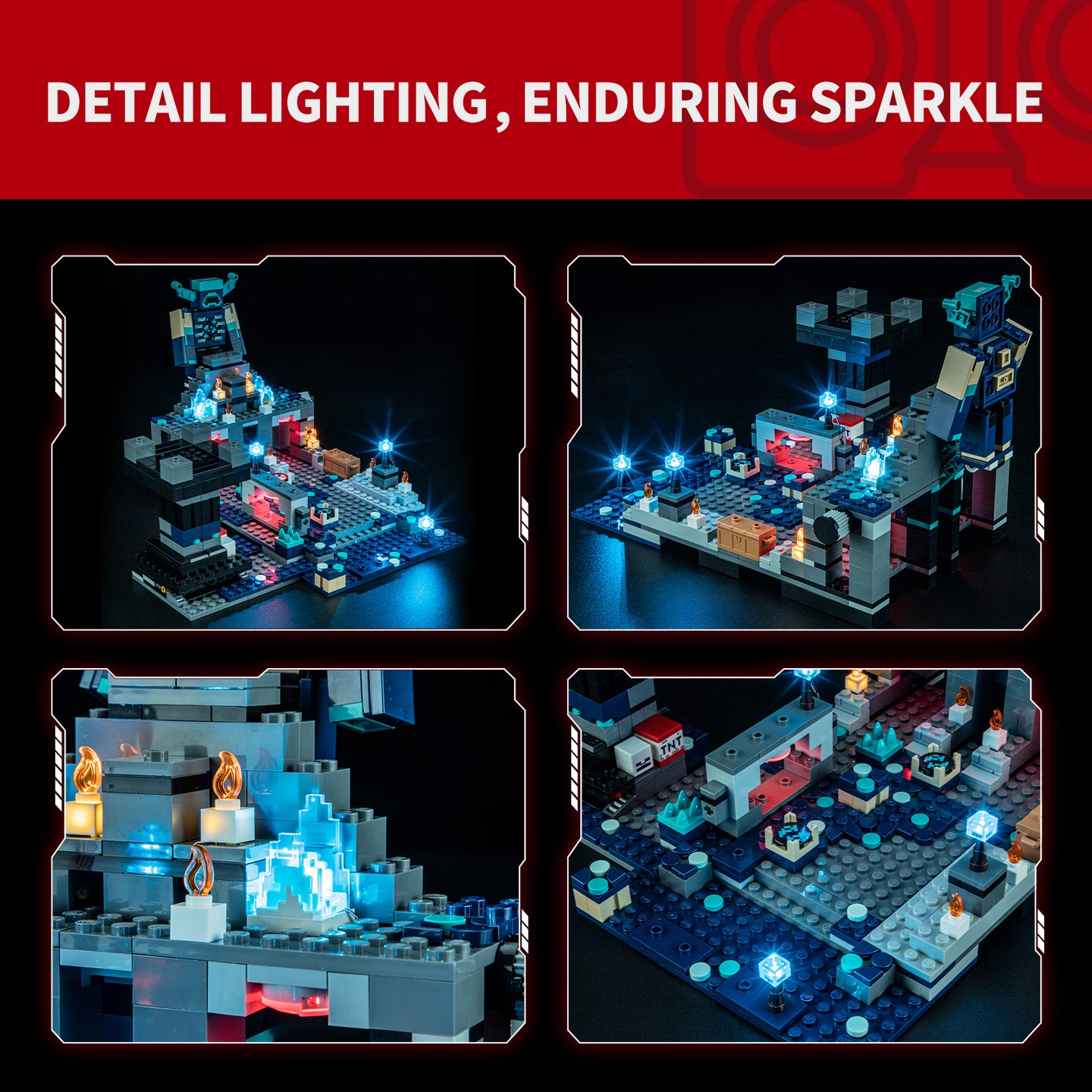 BriksMax 2.0 Light Kit For The Deep Dark Battle #21246-3