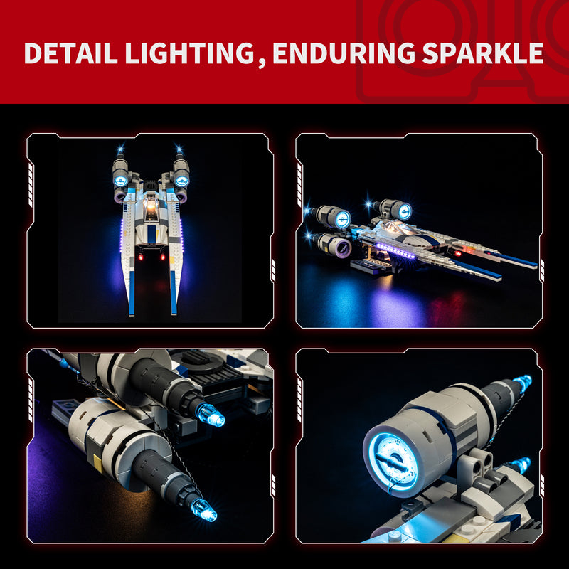 BriksMax 2.0 Light Kit For Rebel U-Wing Starfighter