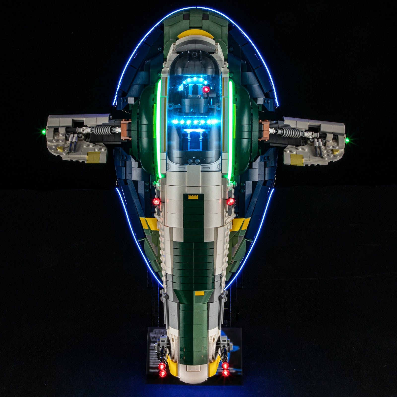 BriksMax 2.0 Light Kit For Jango Fett's Firespray-Class Starship #75409-8