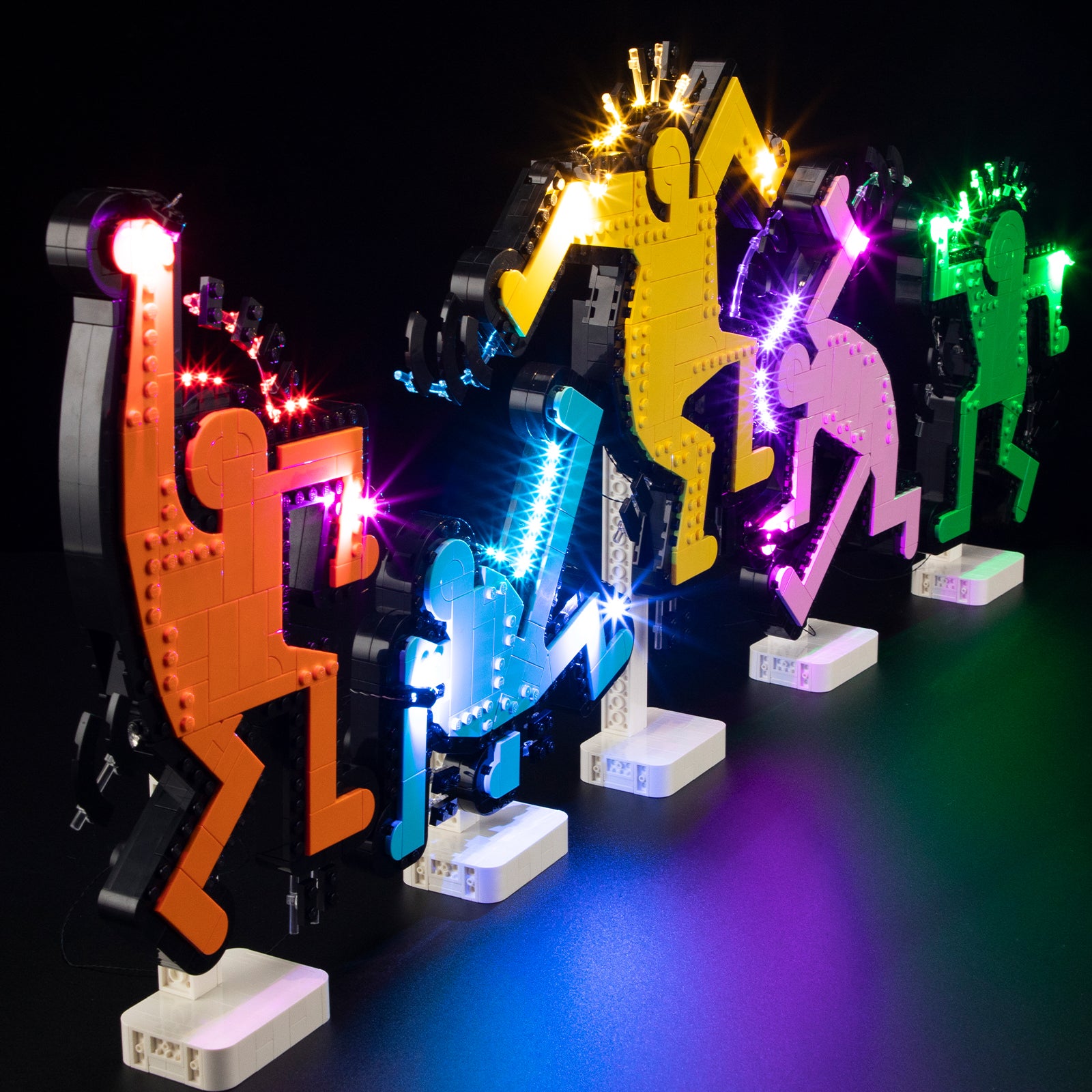 Briksmax 2.0 Light Kit For Keith Haring – Dancing Figures #31216-6