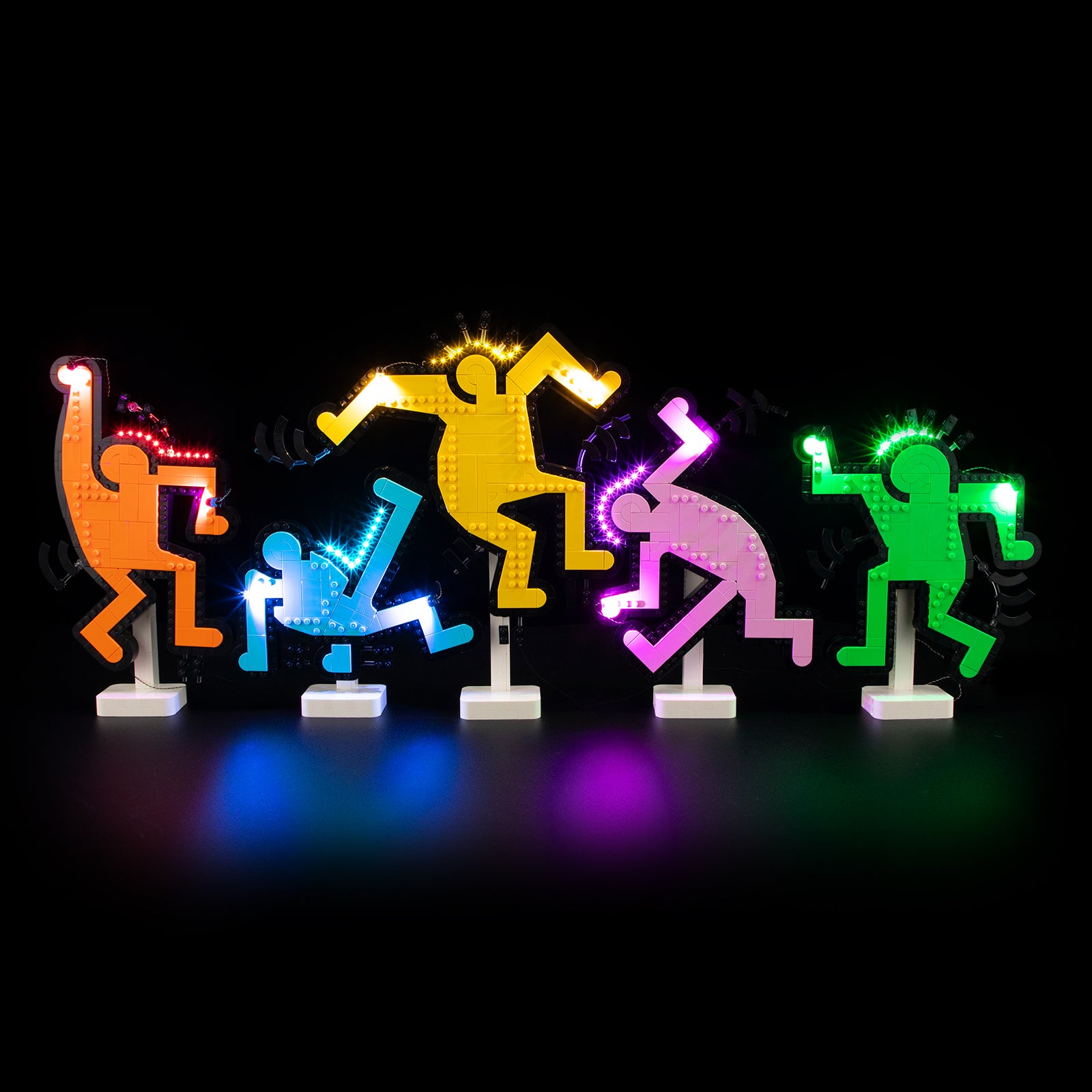 Briksmax 2.0 Light Kit For Keith Haring – Dancing Figures #31216-5