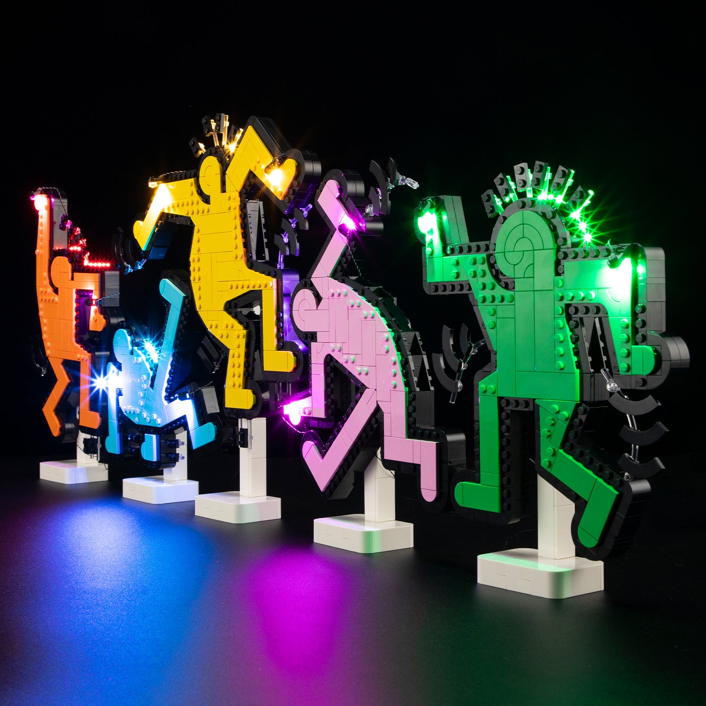 Briksmax 2.0 Light Kit For Keith Haring – Dancing Figures #31216-7