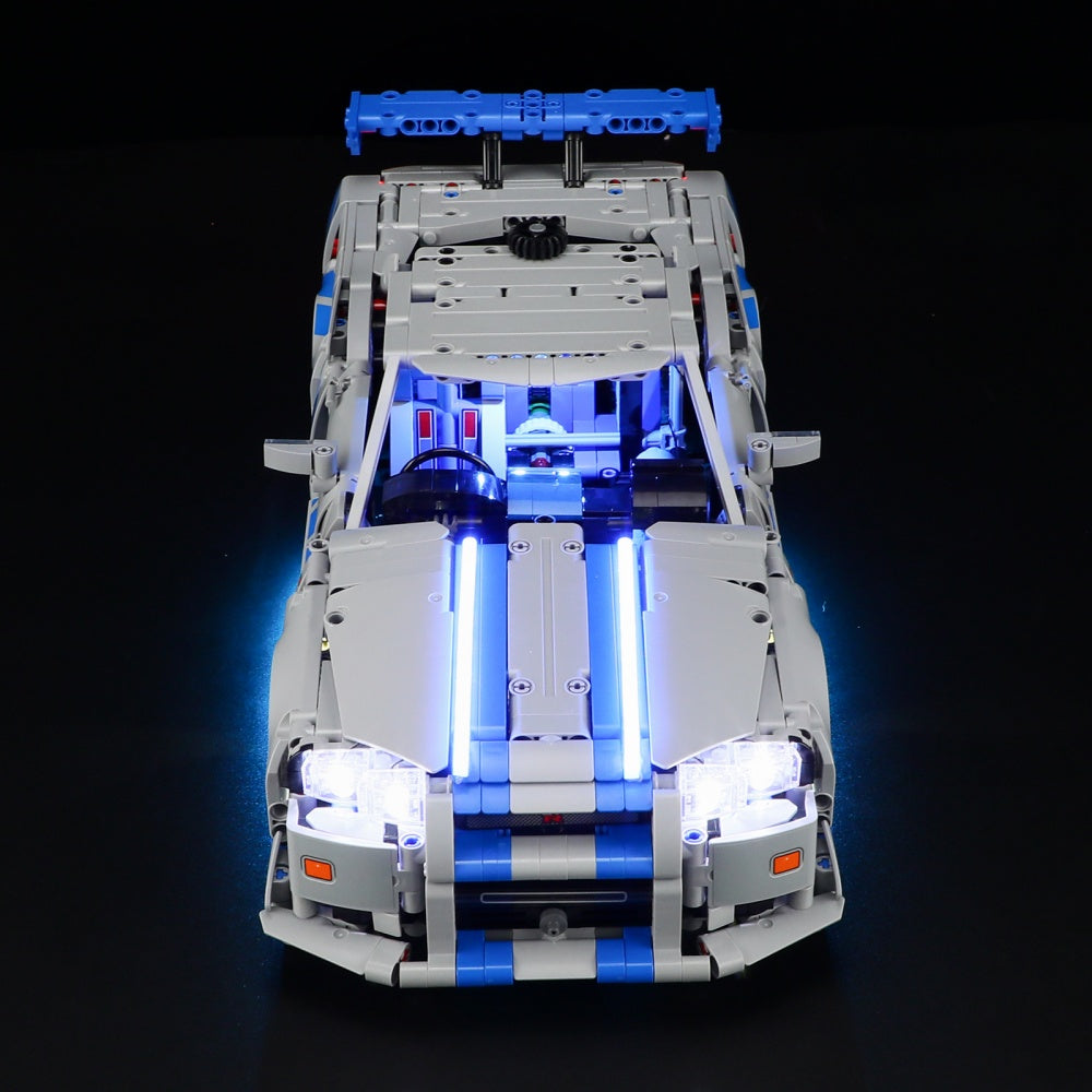 Beleuchtungsset für den Nissan Skyline GT-R (R34) aus 2 Fast 2 Furious (Auto 42210) - Briksmax 2.0