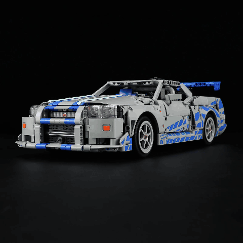 Briksmax 2.0 Light Kit For 2 Fast 2 Furious Nissan Skyline GT-R (R34) Car