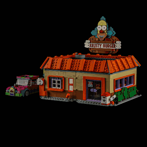 Briksmax 2.0 Light Kit For The Simpsons™: Krusty Burger