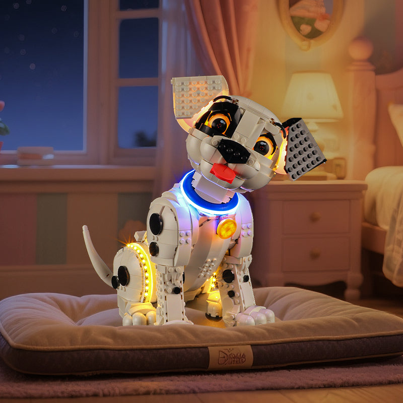 Briksmax 2.0 Light Kit For 101 Dalmatians Puppy