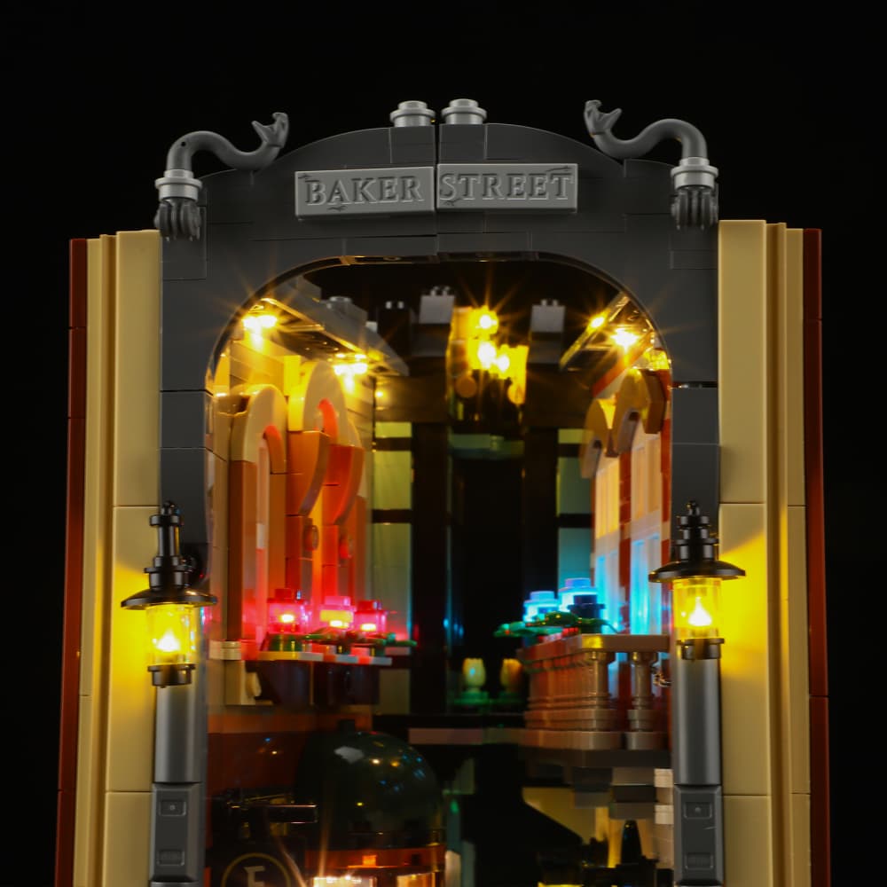 Briksmax 2.0 Light Kit For Sherlock Holmes: Book Nook #10351 - 8