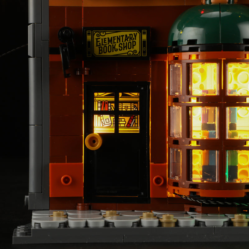 Briksmax 2.0 Light Kit For Sherlock Holmes: Book Nook