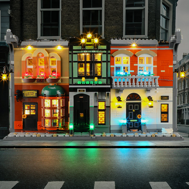 Briksmax 2.0 Light Kit For Sherlock Holmes: Book Nook