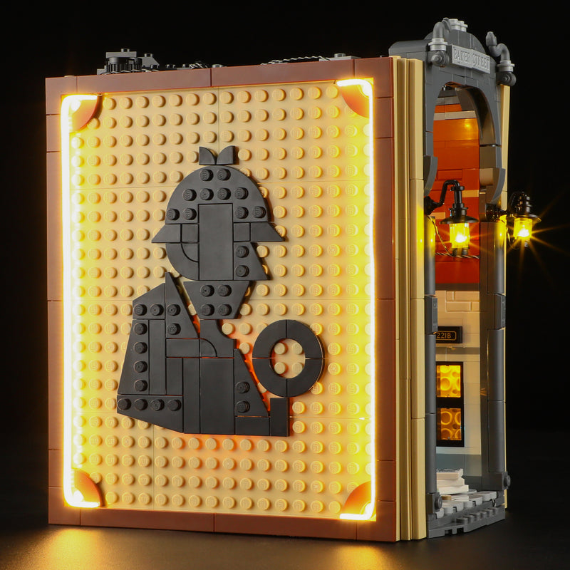 Briksmax 2.0 Light Kit For Sherlock Holmes: Book Nook