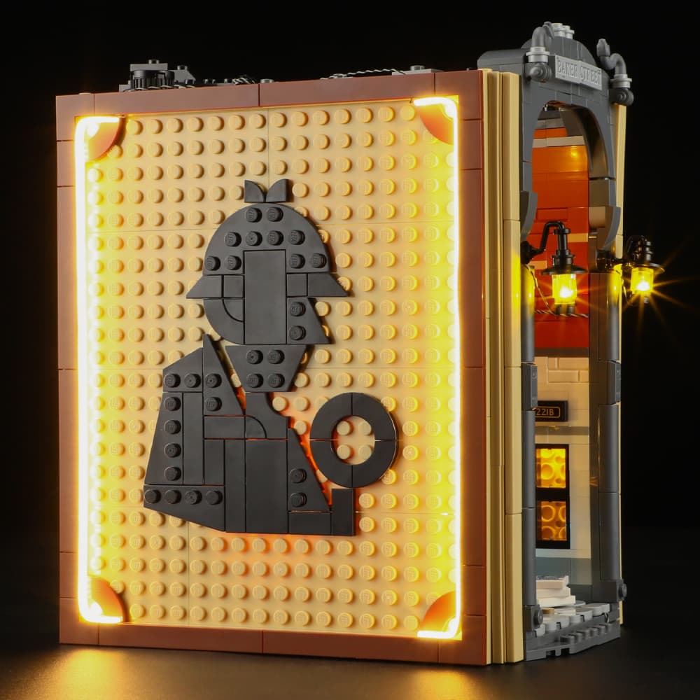 Briksmax 2.0 Light Kit For Sherlock Holmes: Book Nook #10351 - 15