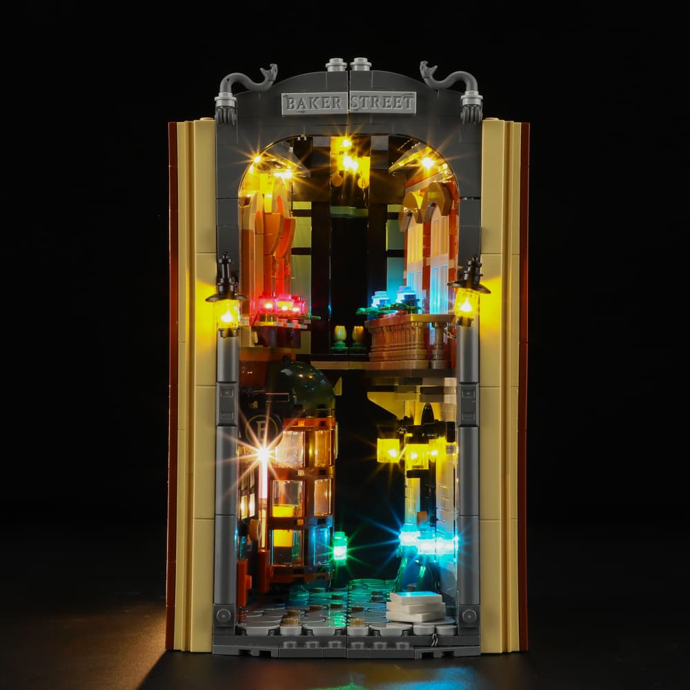Briksmax 2.0 Light Kit For Sherlock Holmes: Book Nook #10351 - 6