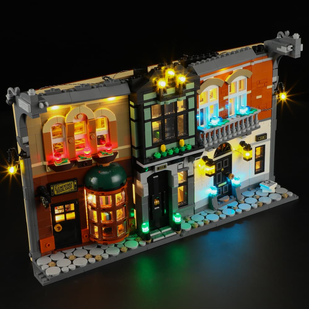 Briksmax 2.0 Light Kit For Sherlock Holmes: Book Nook #10351 - 5