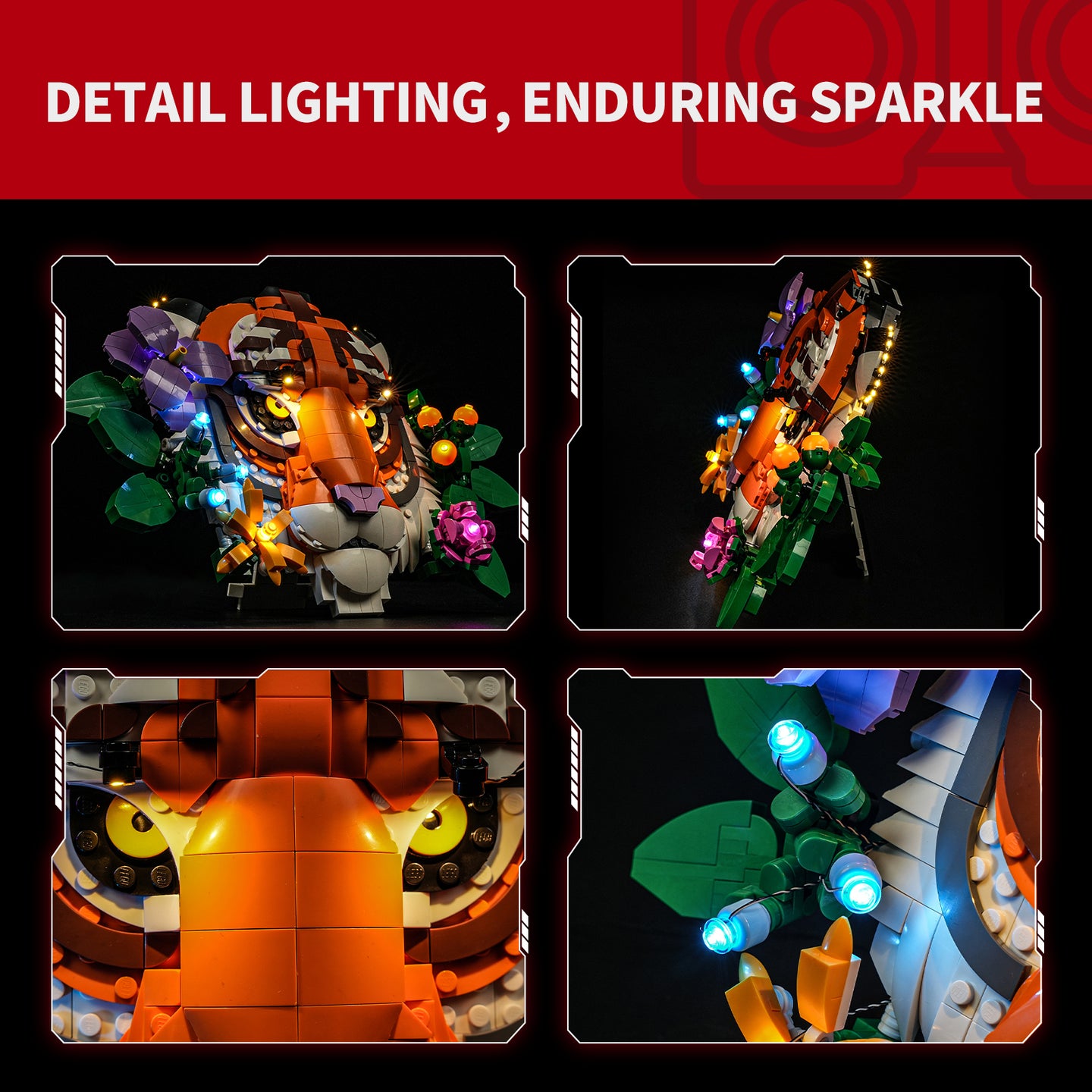 Briksmax 2.0 Light Kit For The Fauna Collection - Tiger #31217 - 4
