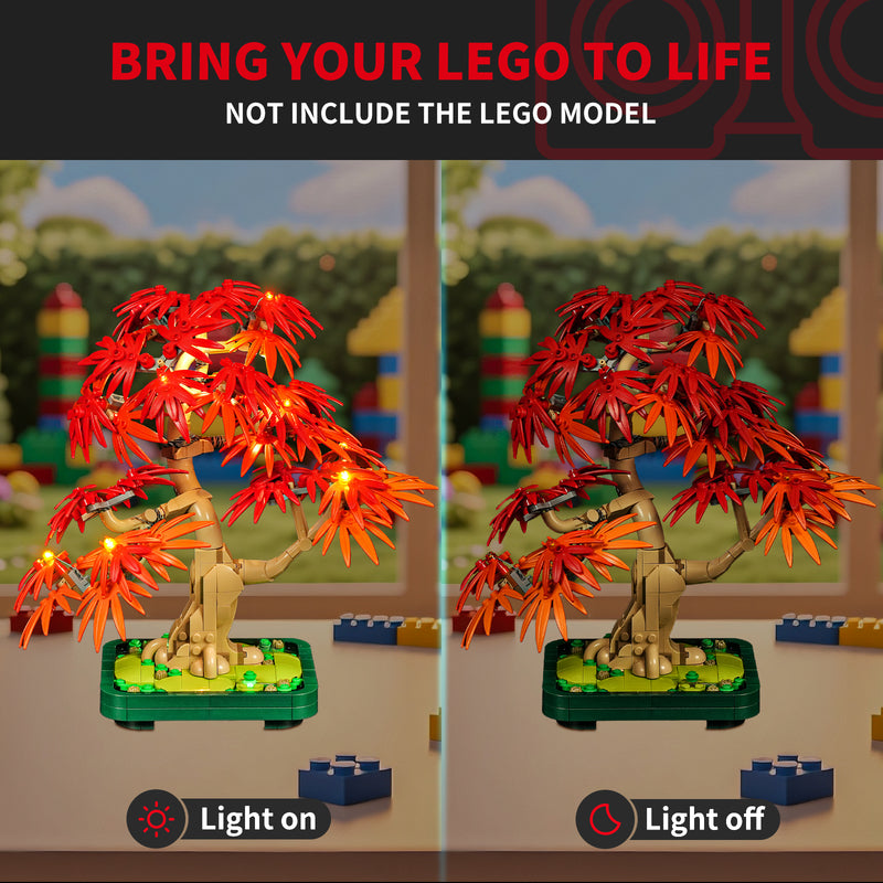 Briksmax 2.0 Light Kit For Japanese Red Maple Bonsai Treer