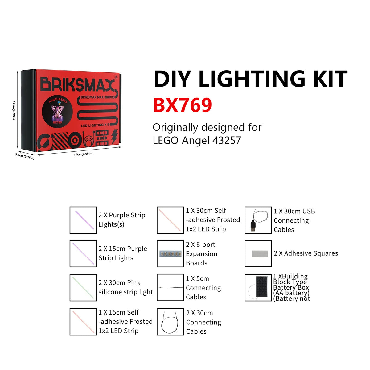 DIY Builder Pack – Lighting Kits for LEGO Builds