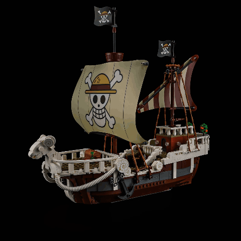 Briksmax 2.0 Light Kit For LEGO The Going Merry Pirate Ship
