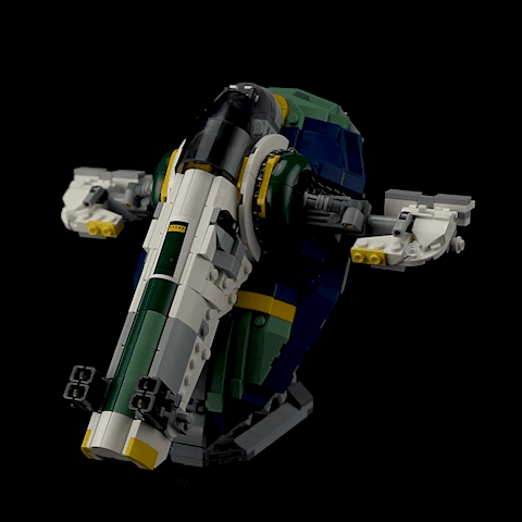 Light Kit For Jango Fett's Starship