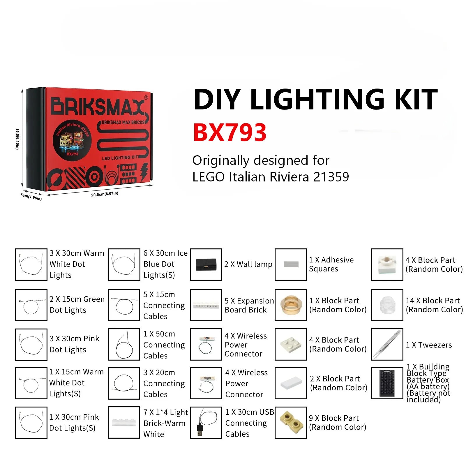 DIY Creator Pack – Lighting Kits for LEGO Builds