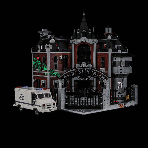 Briksmax 2.0 Light Kit For LEGO Arkham Asylum  #76300- 2