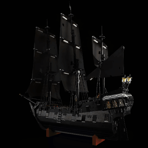 Briksmax 2.0 Light Kit For LEGO Captain Jack Sparrow's Pirate Ship
