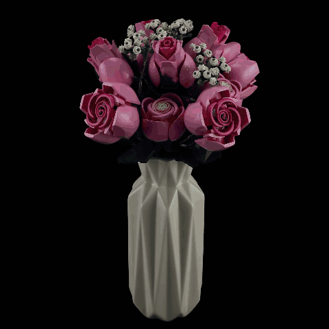 Briksmax 2.0 Light Kit for LEGO Bouquet of Pink Roses 10374- 3