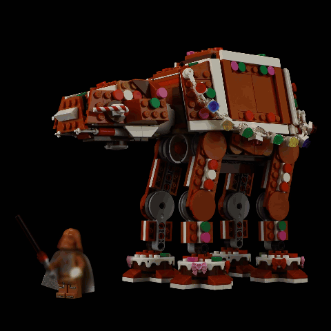 Beleuchtungsset für Gingerbread AT-AT Walker 40806- Briksmax 2.0