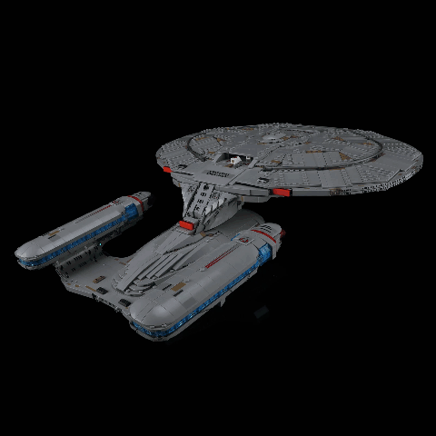 Light Kit for Star Trek: U.S.S. Enterprise NCC-1701-D 10356（Standard Version）- Briksmax 2.0【Not Final Price｜Coming Soon】