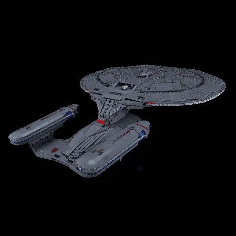 Light Kit for Star Trek: U.S.S. Enterprise NCC-1701-D 10356 - Briksmax【Not Final Price｜Coming Soon】