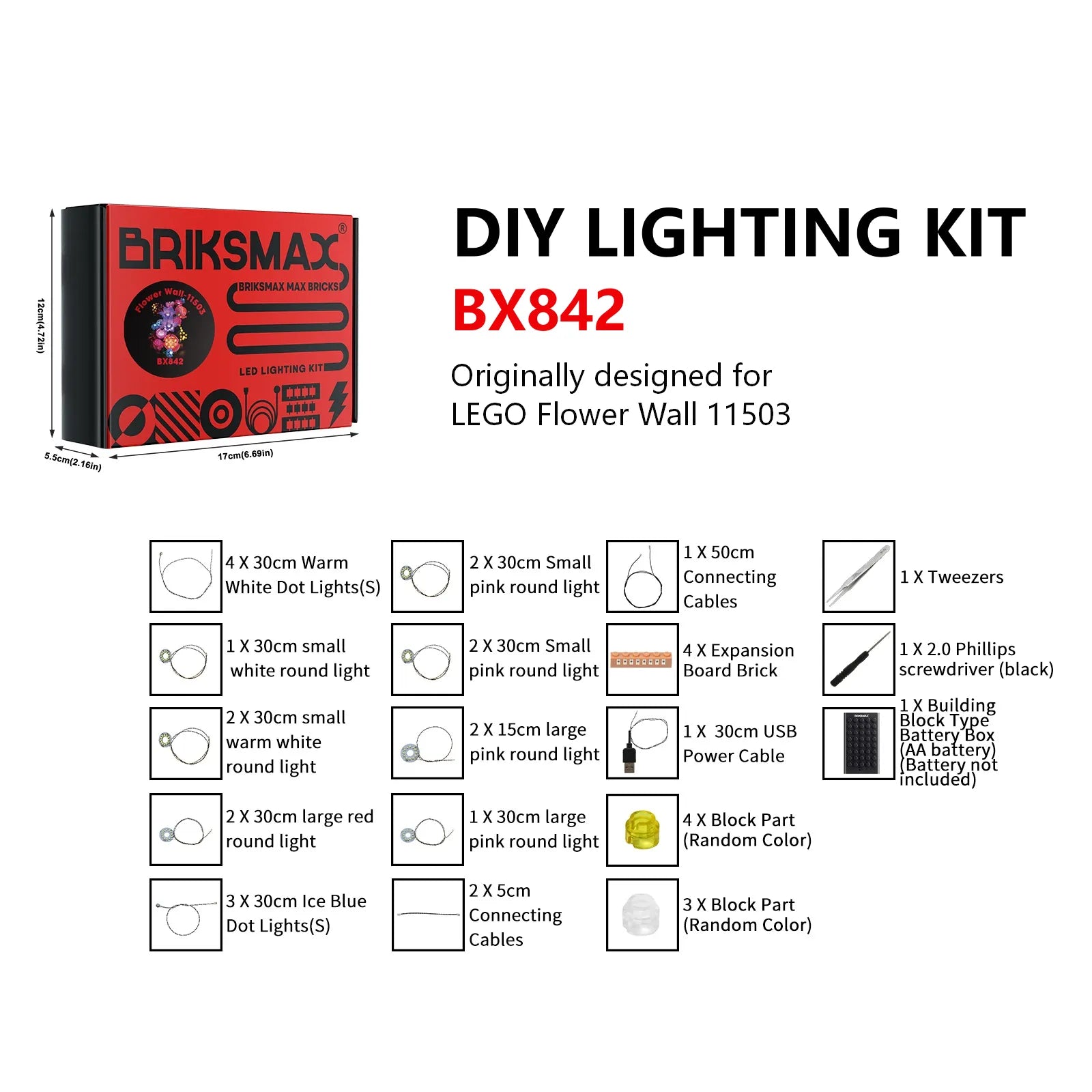 DIY Builder Pack – Lighting Kits for LEGO Builds