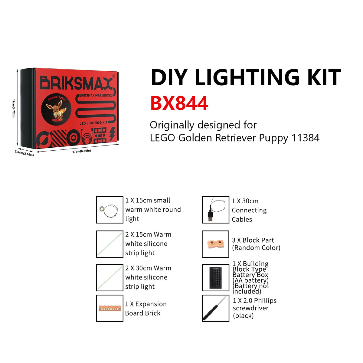 DIY Mini Pack – Lighting Kits for LEGO Builds