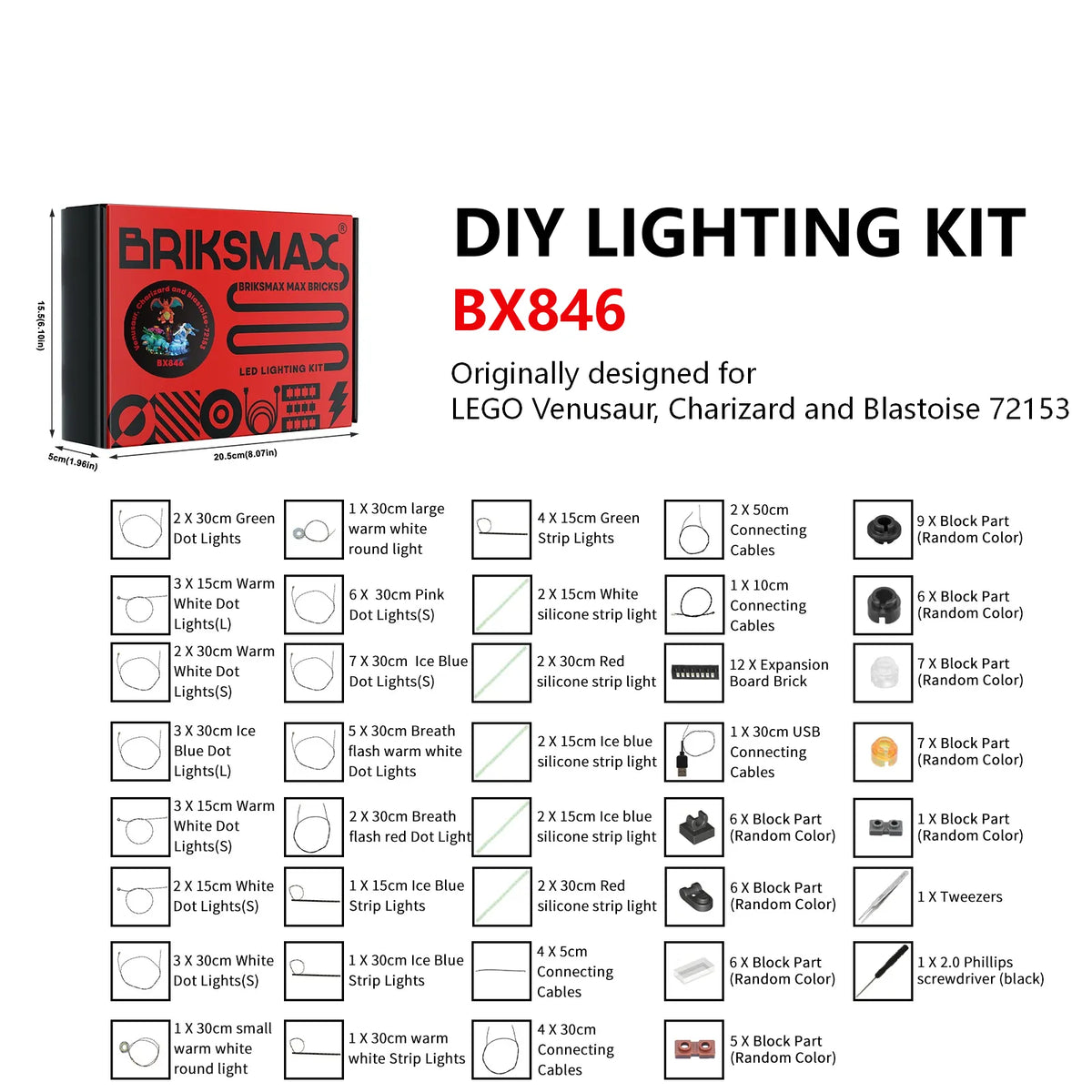 DIY Mega Pack – Lighting Kits for LEGO Builds