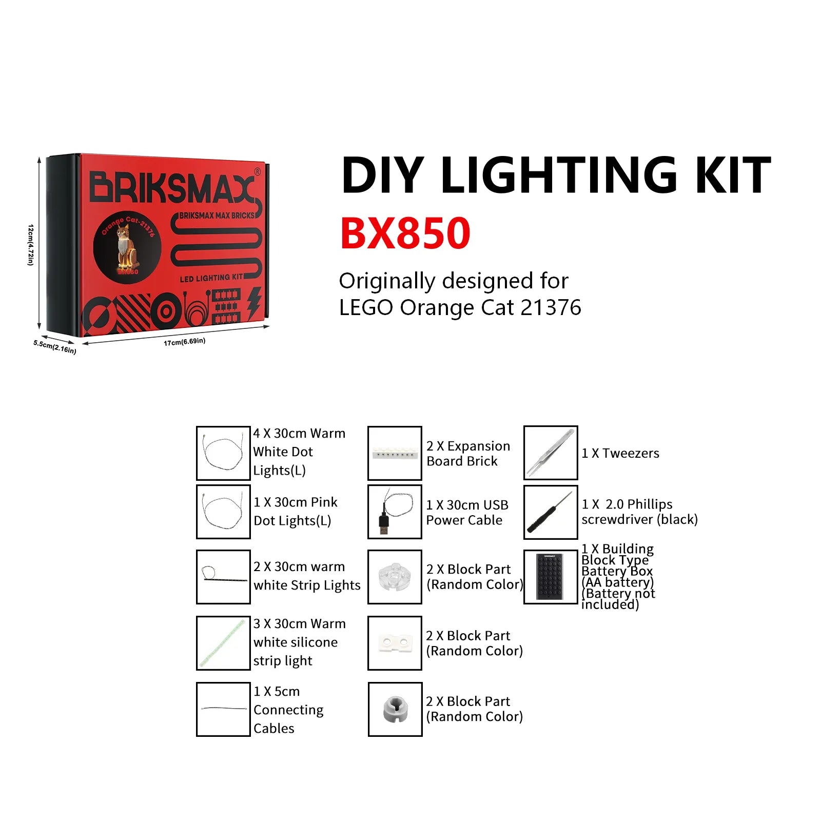 DIY Mini Pack – Lighting Kits for LEGO Builds