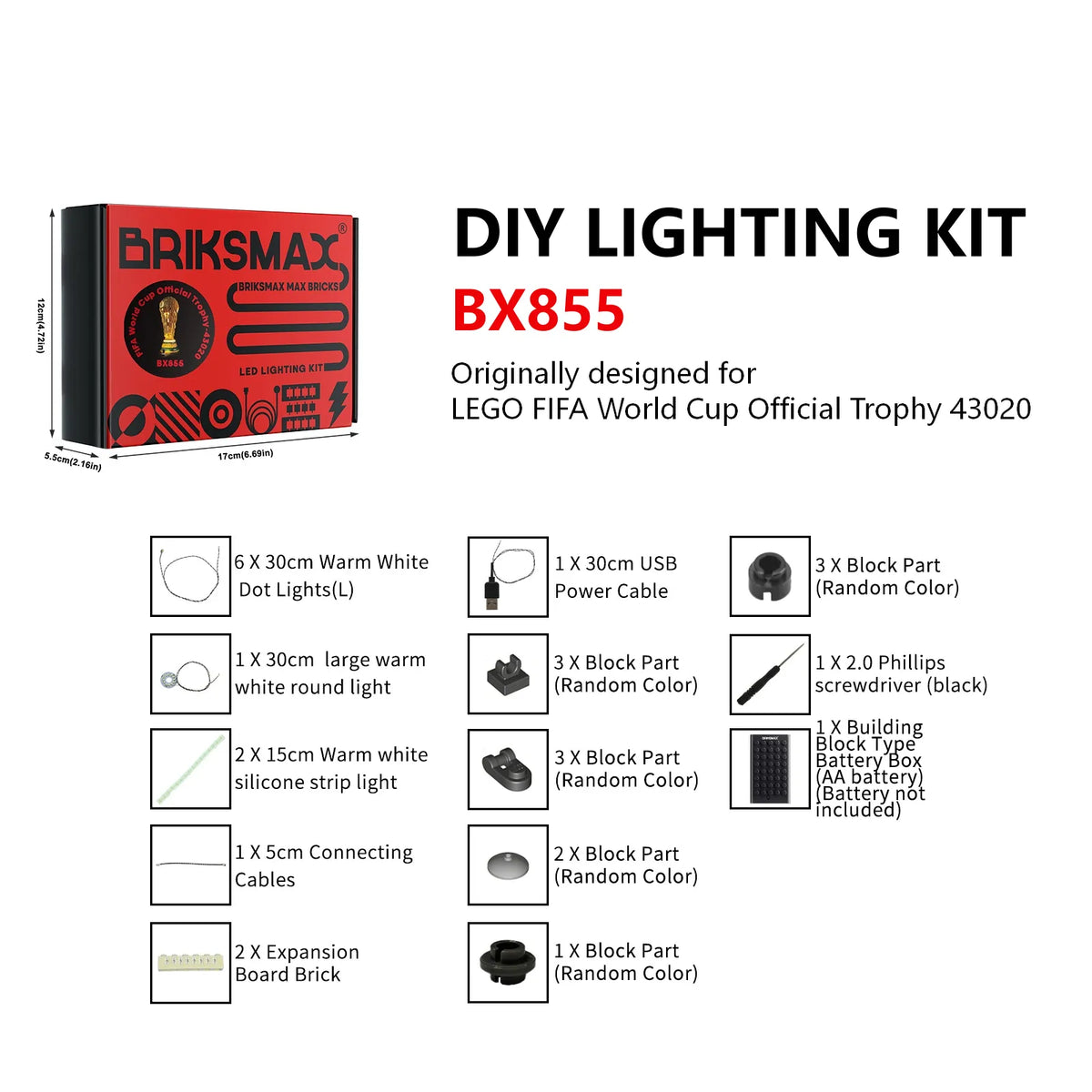 DIY Mini Pack – Lighting Kits for LEGO Builds
