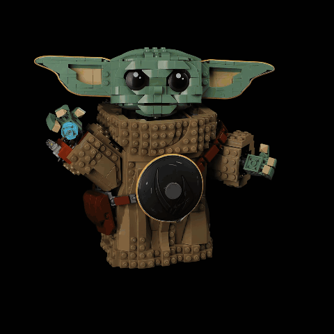 Light Kit for  Grogu (Mandalorian Apprentice) 75446 - Briksmax 2.0