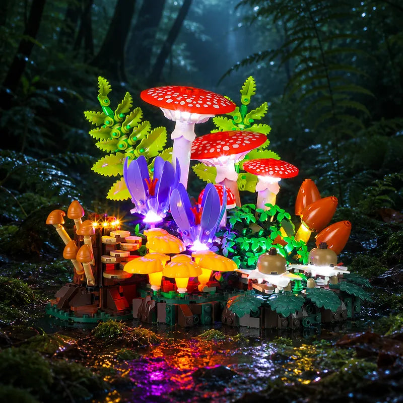 Light kit for Woodland Mushrooms 11505 - Briksmax 2.0