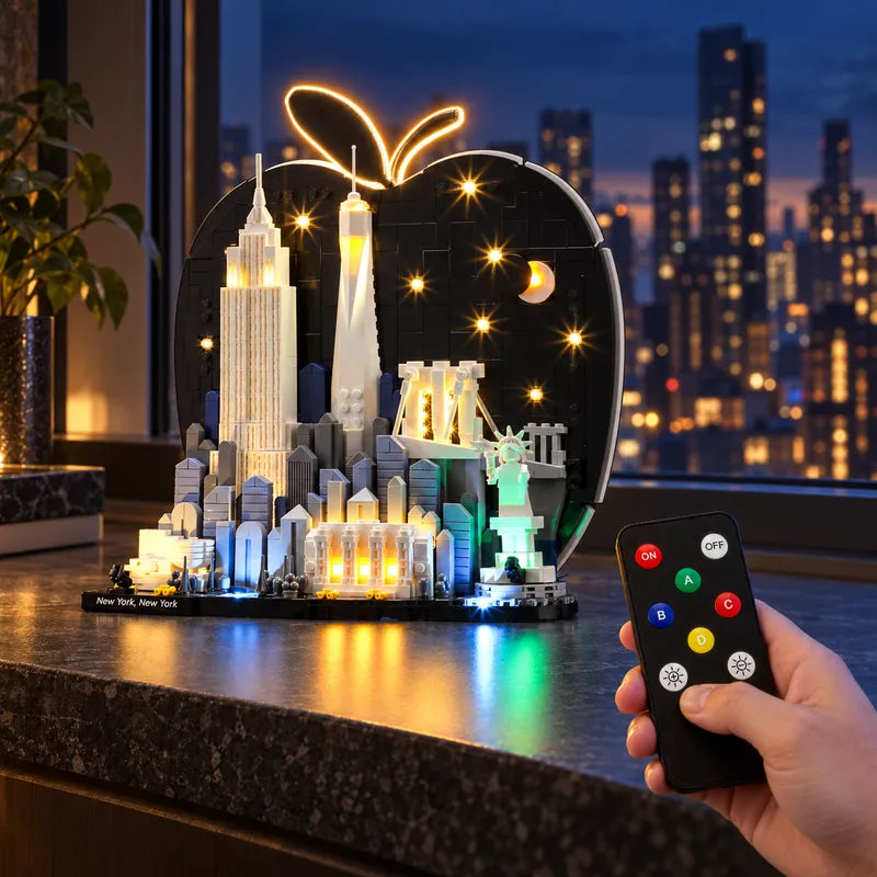 Remote Light kit for New York City – The Big Apple 21066 - Briksmax 2.0