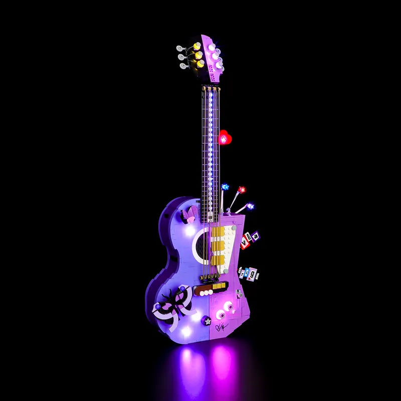 Light kit for Olivia Rodrigo's Dual Guitar 43031 | Briksmax 2.0