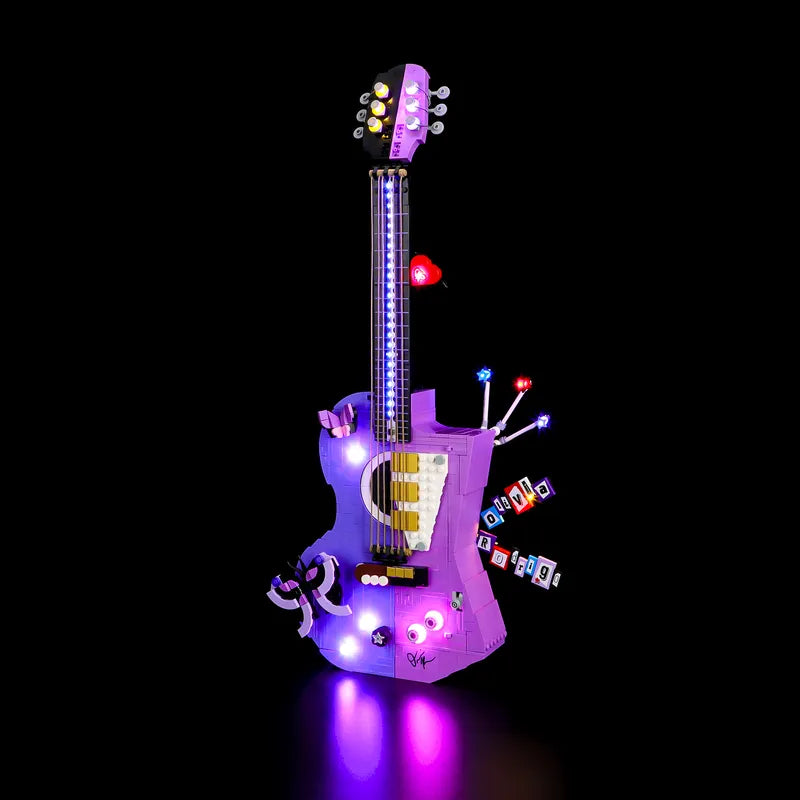 Light kit for Olivia Rodrigo's Dual Guitar 43031 | Briksmax 2.0