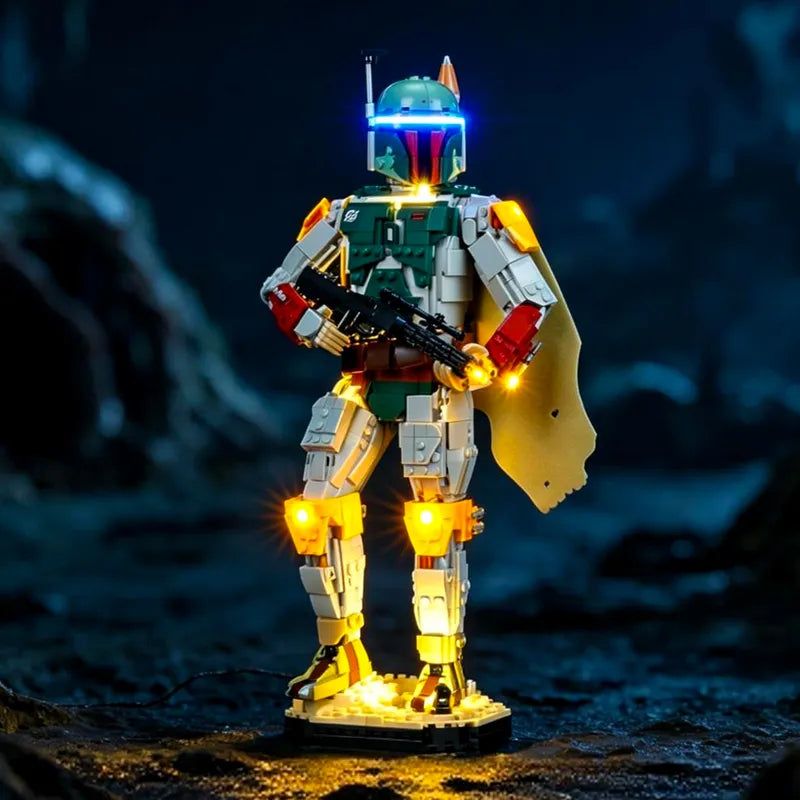 Light kit for Buildable Boba Fett 75455 | Briksmax 2.0【Not Final Price｜Coming Soon】