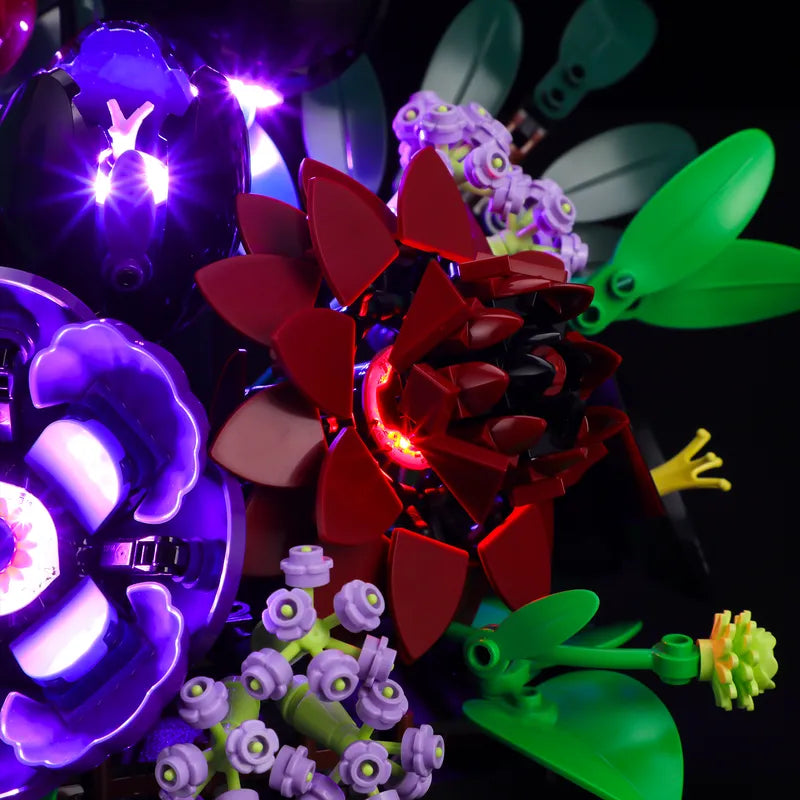 Light kit for Dark Flower Arrangement 11513 | Briksmax 2.0