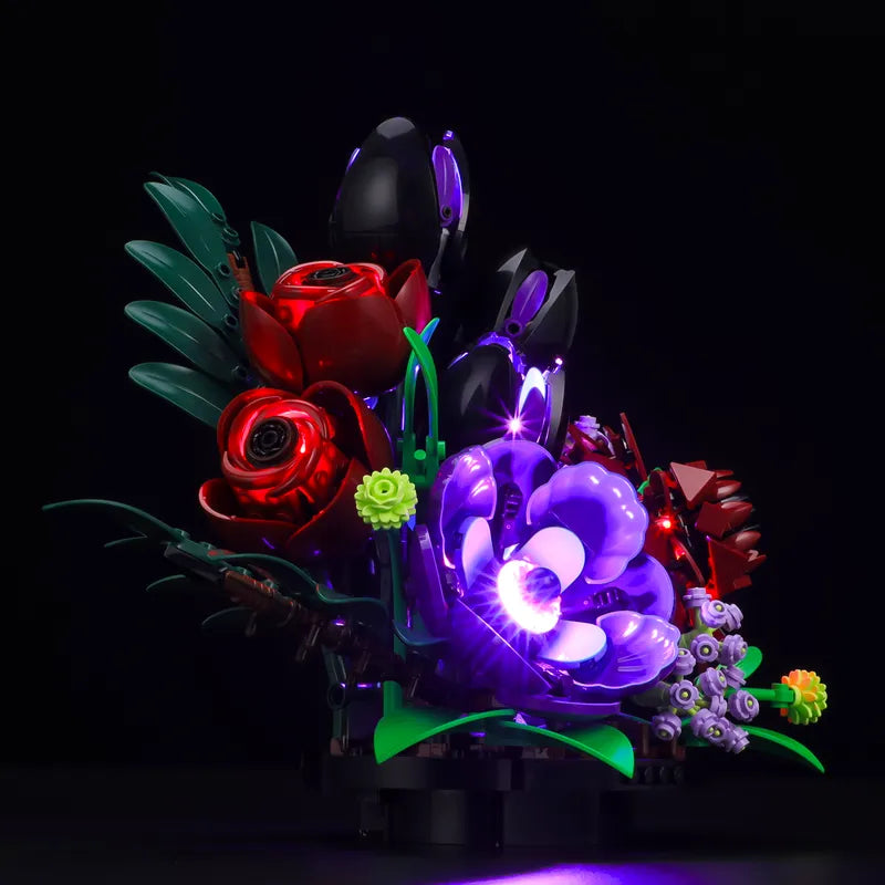 Light kit for Dark Flower Arrangement 11513 | Briksmax 2.0