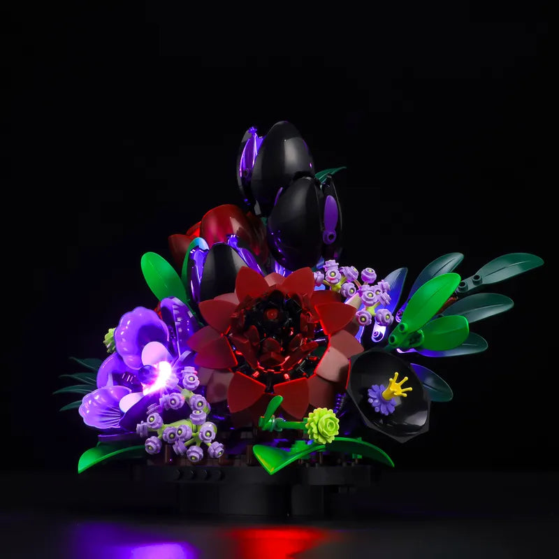 Light kit for Dark Flower Arrangement 11513 | Briksmax 2.0