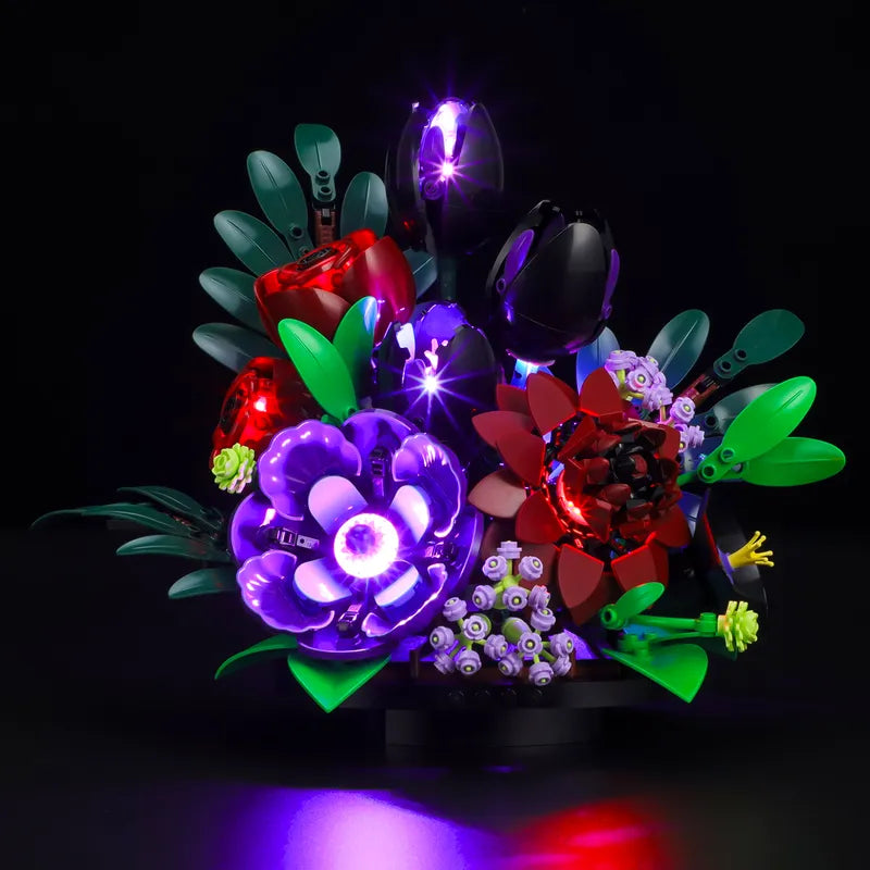 Light kit for Dark Flower Arrangement 11513 | Briksmax 2.0