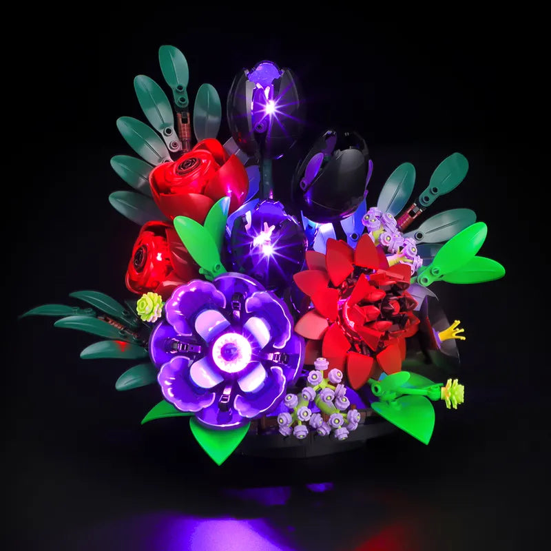 Light kit for Dark Flower Arrangement 11513 | Briksmax 2.0