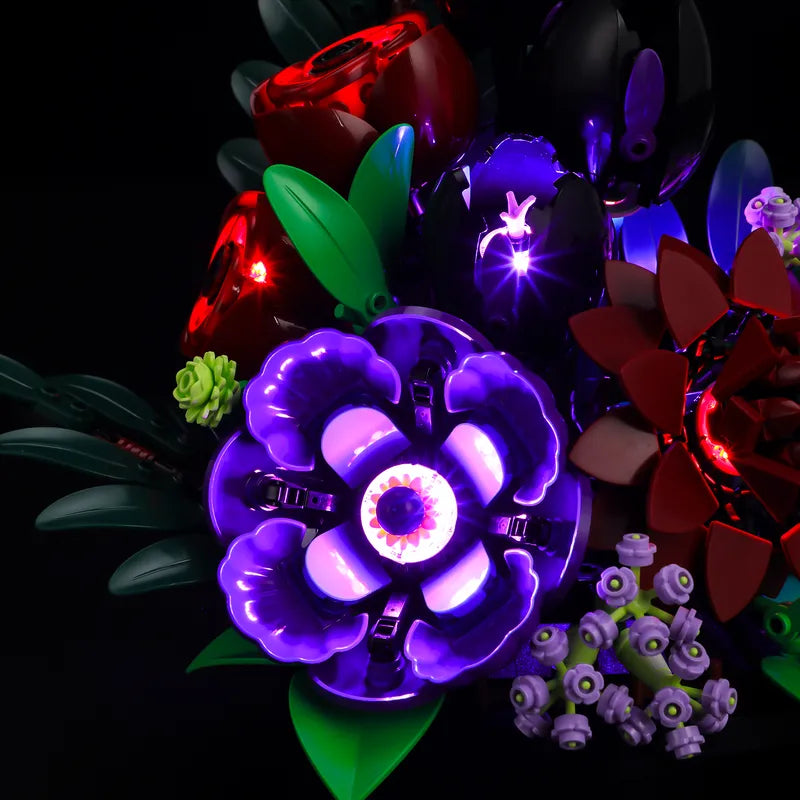 Light kit for Dark Flower Arrangement 11513 | Briksmax 2.0