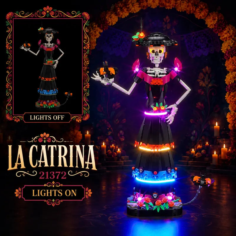 Light kit for La Catrina 21372 | Briksmax 2.0【Not Final Price｜Coming Soon】